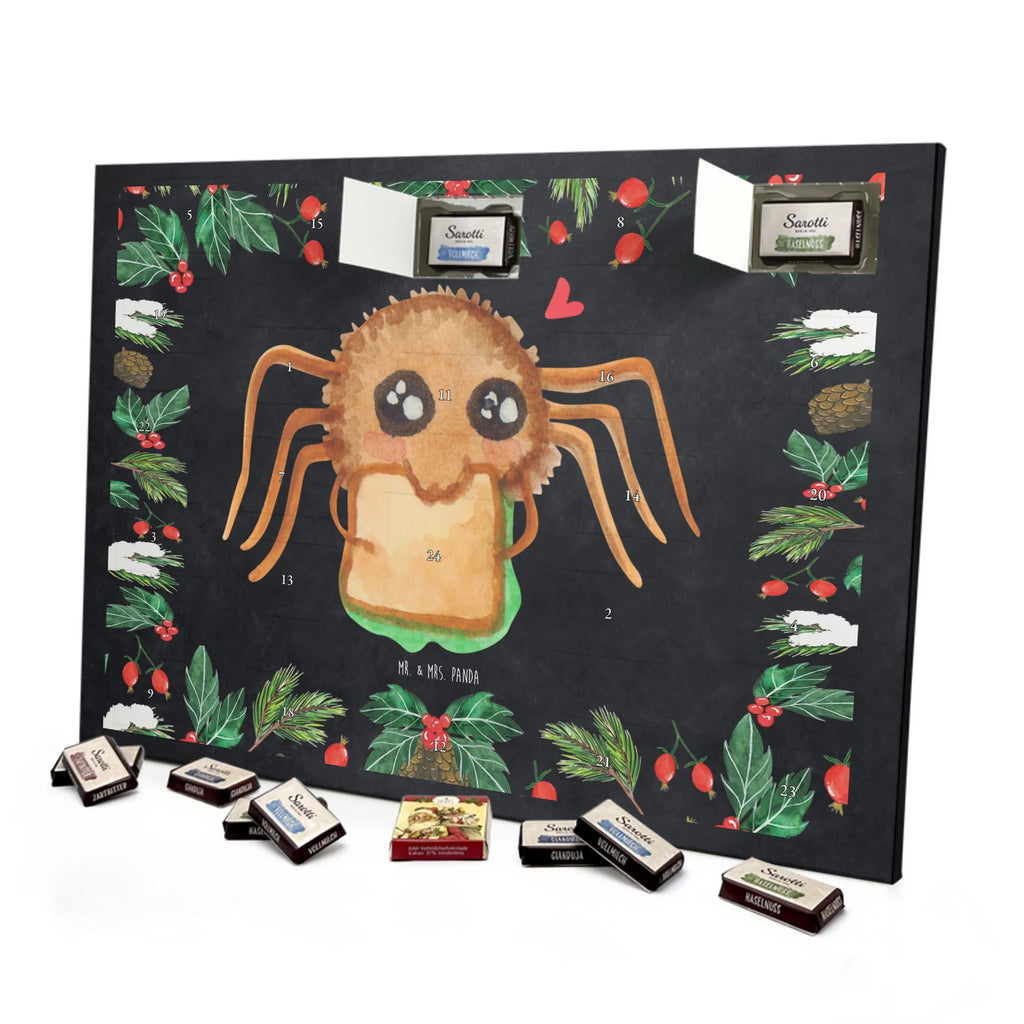 Chocolate advent calendar Spider Agathe Sandwich Spider, Spider Agathe