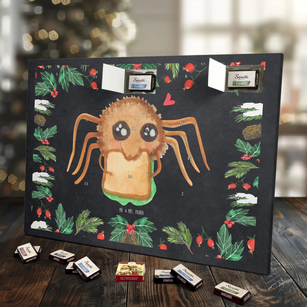 Chocolate advent calendar Spider Agathe Sandwich Spider, Spider Agathe