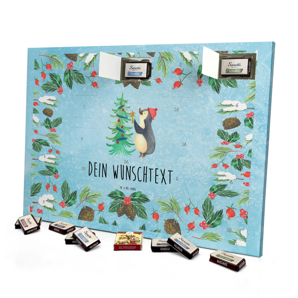 Adventskalender mit Namen Pinguin Weihnachtsbaum Adventskalender mit Namen, Personalisierter Adventskalender, Nikolaus, Heiligabend, Weihnachten, Advent, Wintermotiv, Weihnachtsdeko, Winter, Pinguin