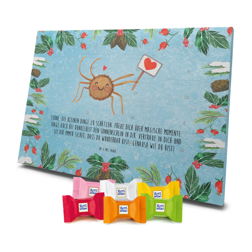 Chocolate advent calendar Spider Agatha Motivation Spider, Spider Agathe