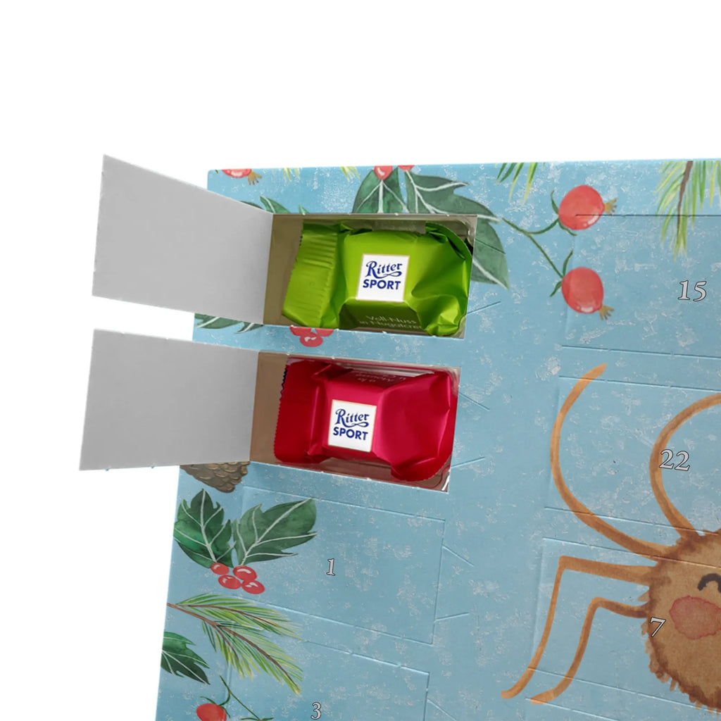 Chocolate advent calendar Spider Agatha Motivation Spider, Spider Agathe