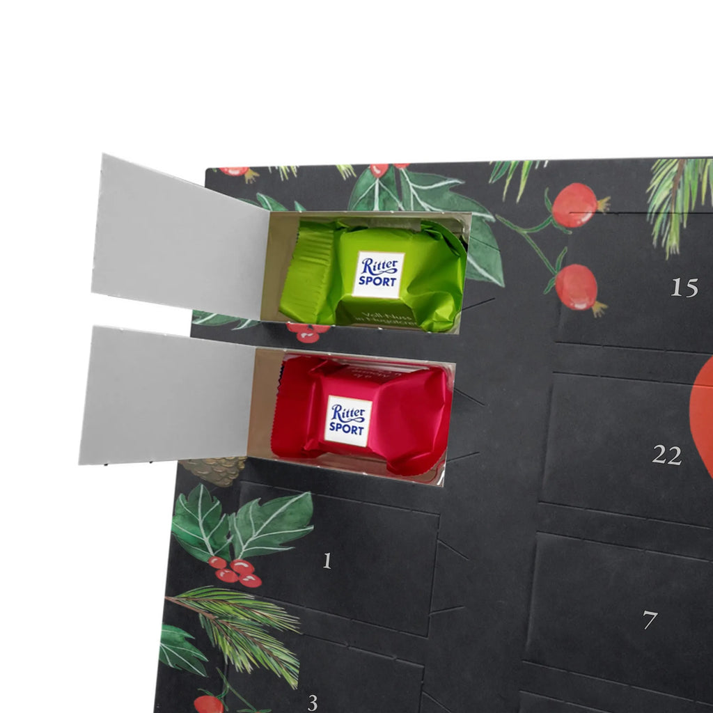 Chocolate advent calendar unicorn balloon fun, lifelong, girlfriend, balloon, joy, money, saying, gift