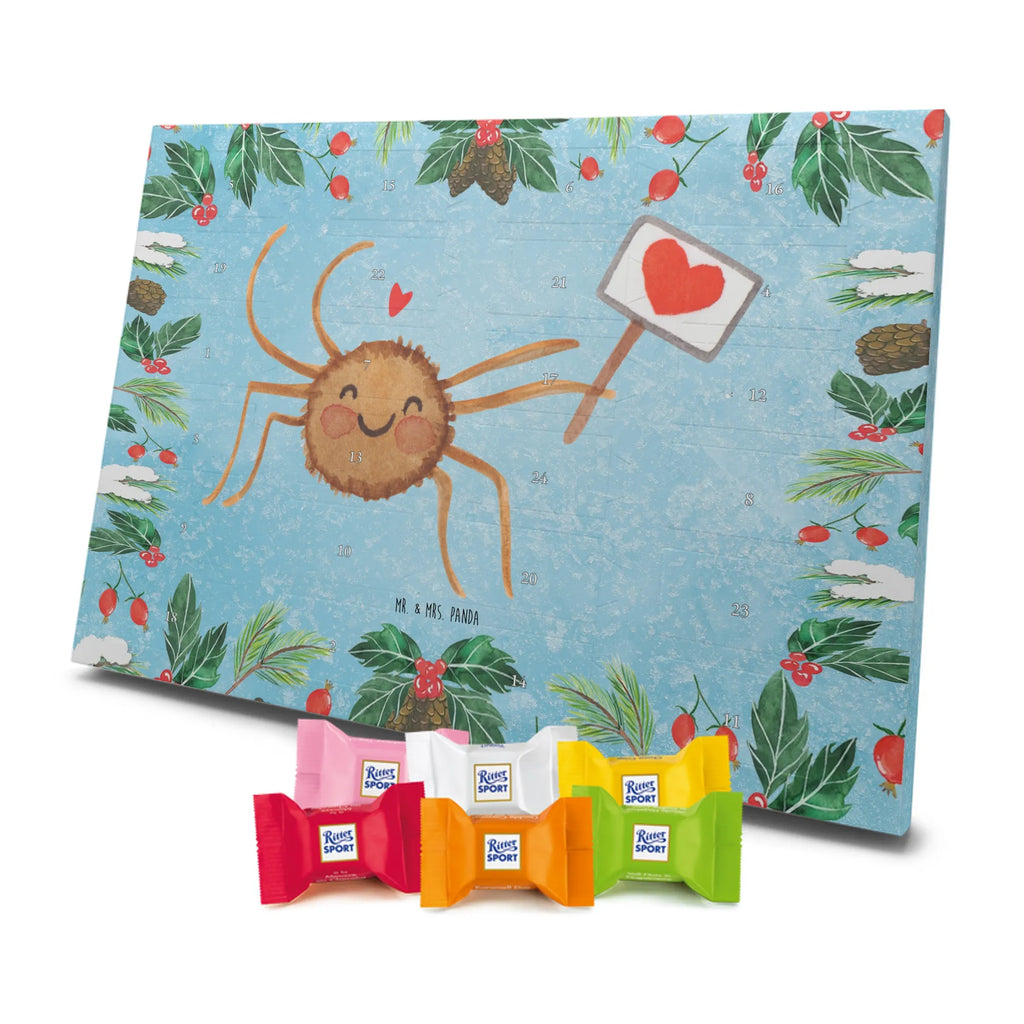 Chocolate advent calendar Spider Agatha Motivation Spider, Spider Agathe