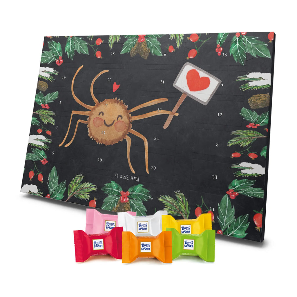 Chocolate advent calendar Spider Agatha Motivation Spider, Spider Agathe
