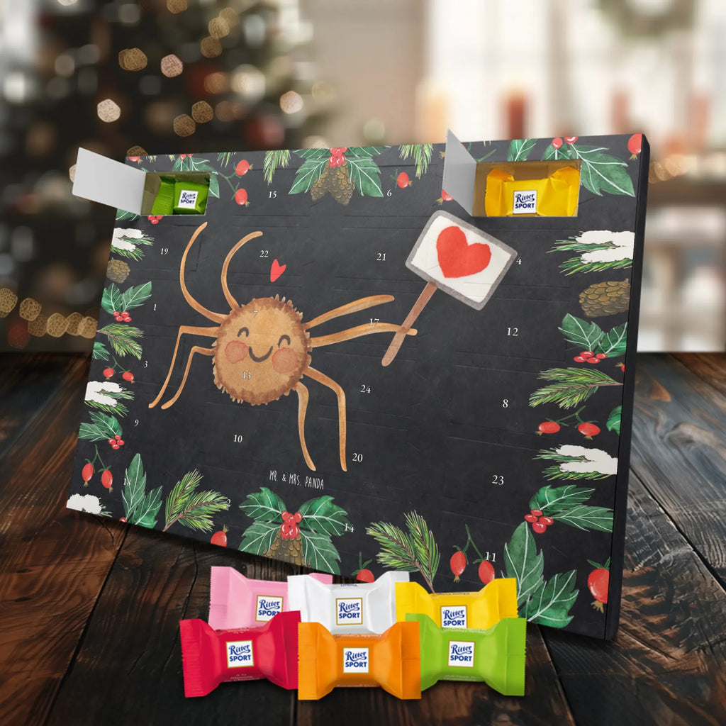 Chocolate advent calendar Spider Agatha Motivation Spider, Spider Agathe