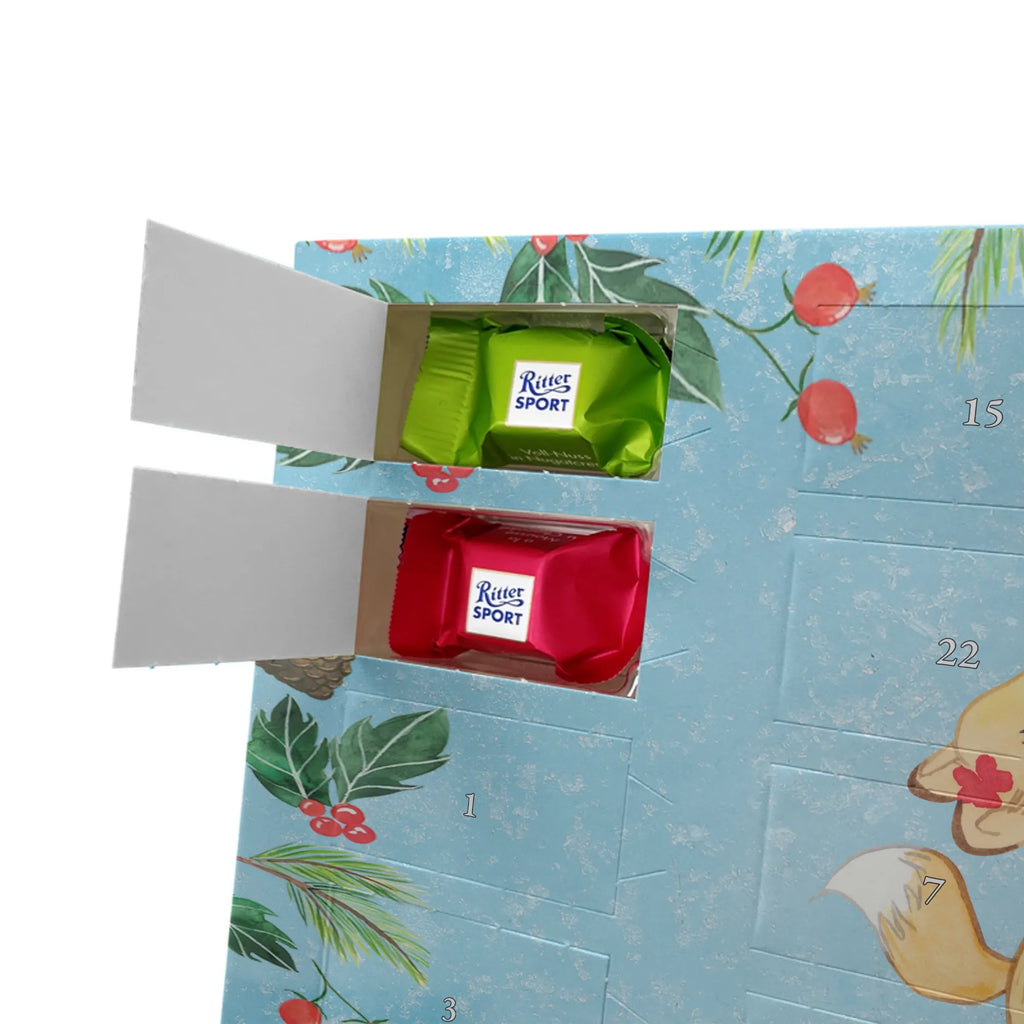 Chocolate advent calendar Fox Best parents in the world gift, birthday, gift idea, birthday present, giving, thank you, for, make you happy, gift tip, mom and dad, parents, parents couple, producer