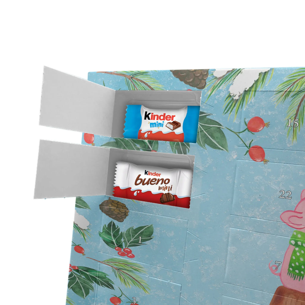 Adventskalender mit Namen Glühschwein Sause Personalisierter Adventskalender, Adventskalender mit Namen, Wintermotiv, Weihnachtsdeko, Weihnachten, Winter, Heiligabend, Advent, Nikolaus, Prost, Weihnachtszeit, Alles Gute, Bär, Schwein