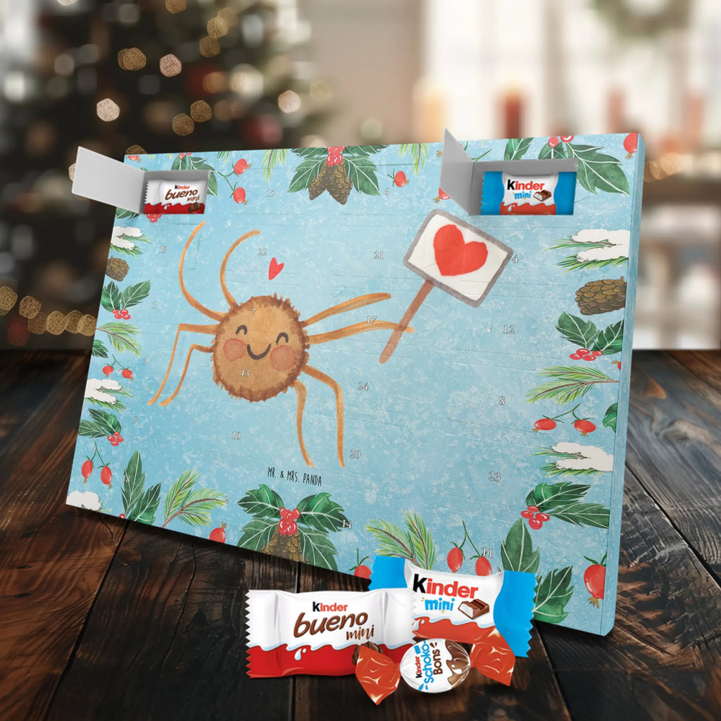 Chocolate advent calendar Spider Agatha Motivation Spider, Spider Agathe