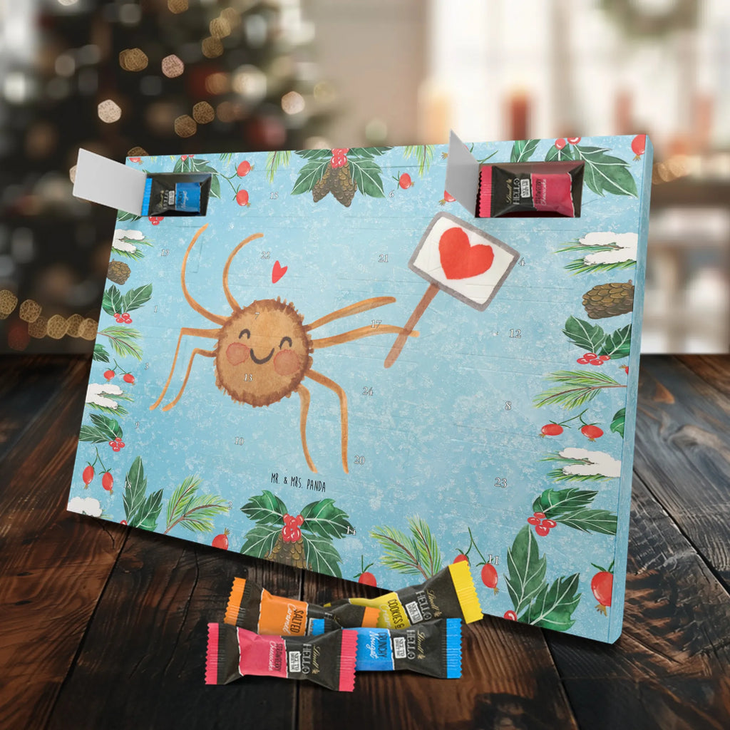 Chocolate advent calendar Spider Agatha Motivation Spider, Spider Agathe