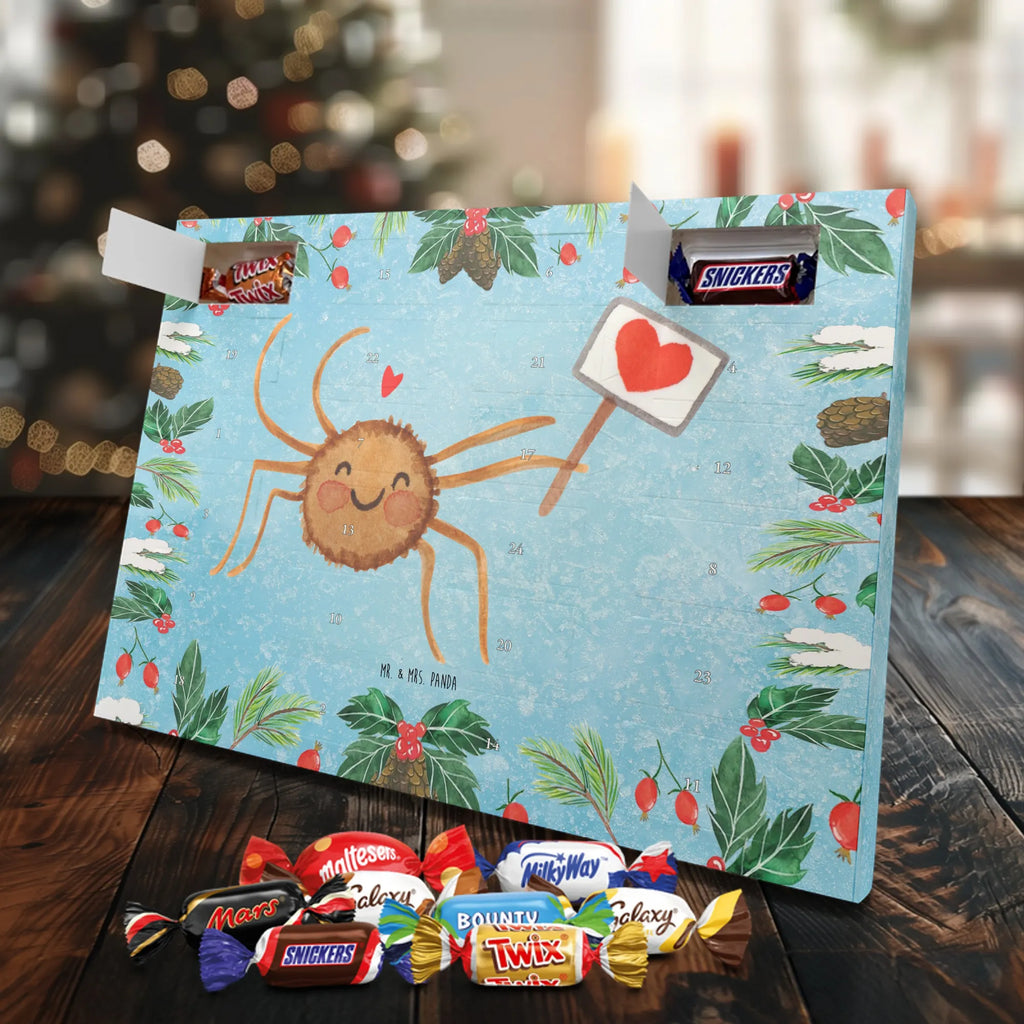 Chocolate advent calendar Spider Agatha Motivation Spider, Spider Agathe