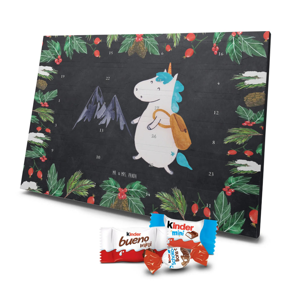 Chocolate advent calendar unicorn climber adventurer, travel, mountaineer, vacation, world traveler, adventure, mountains, world trip, explorer
