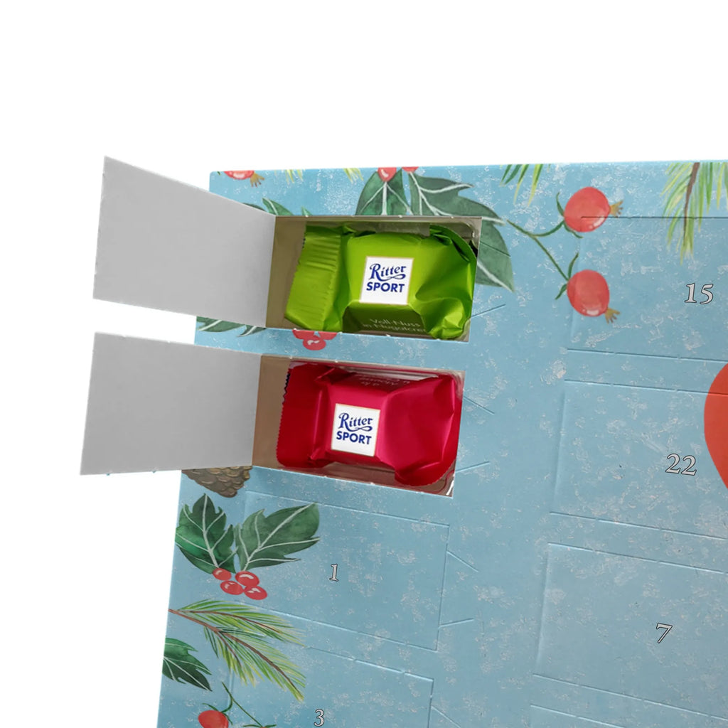 Chocolate advent calendar unicorn balloon fun, lifelong, girlfriend, balloon, joy, money, saying, gift