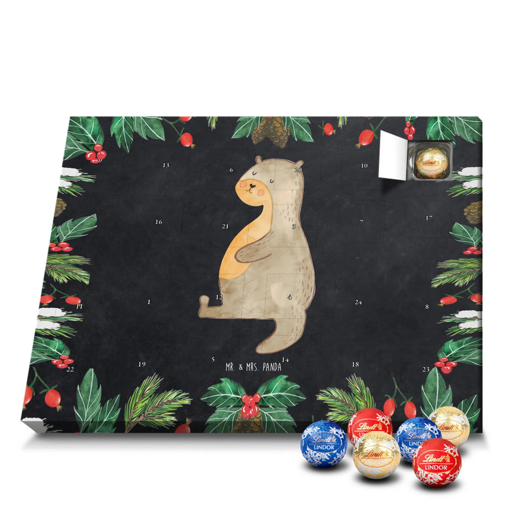 Chocolate advent calendar otter Belly mammal, predator, gifts for people in love, gift ideas for animal lovers, animal, aquatic animal, marten, otter gifts, water mammal, water, water animal, sea otter, animal lover, European otter, baby otter, Otter Sea Otter Lake Otter