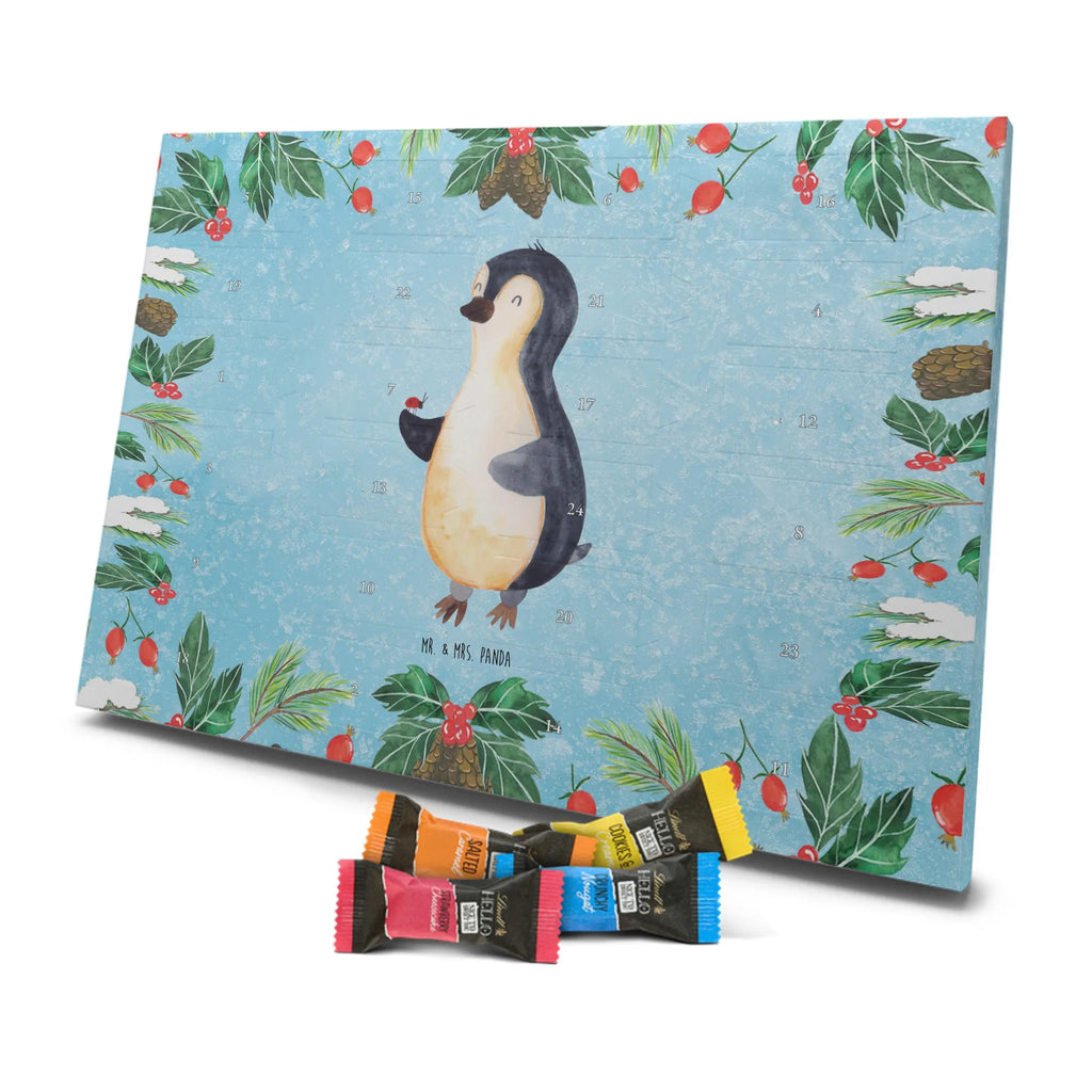Chocolate advent calendar Penguin ladybug North Pole, Penguins, wonder, joy of life, penguins, ladybird, joy