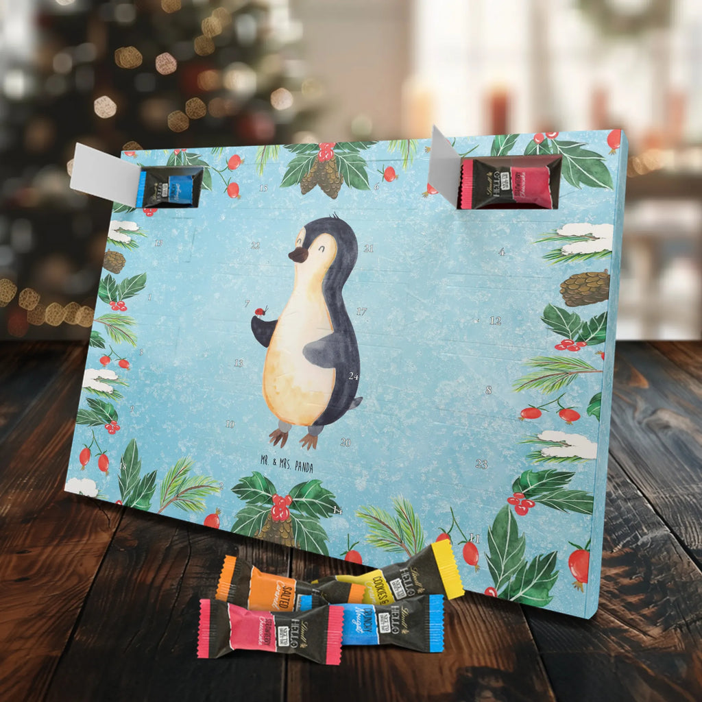 Chocolate advent calendar Penguin ladybug North Pole, Penguins, wonder, joy of life, penguins, ladybird, joy