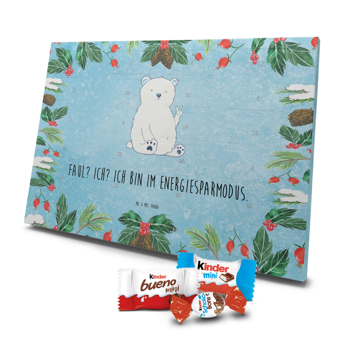 Chocolate advent calendar Icebear Lazy