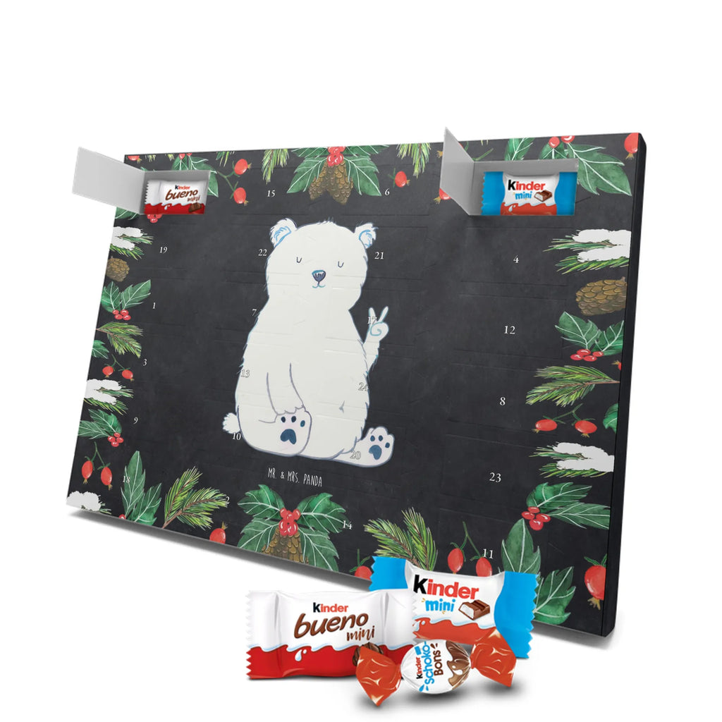 Chocolate advent calendar Icebear Lazy cuddly toy, teddy bear, North Pole, Polar bear, relaxing, office job, lazy, work, workplace