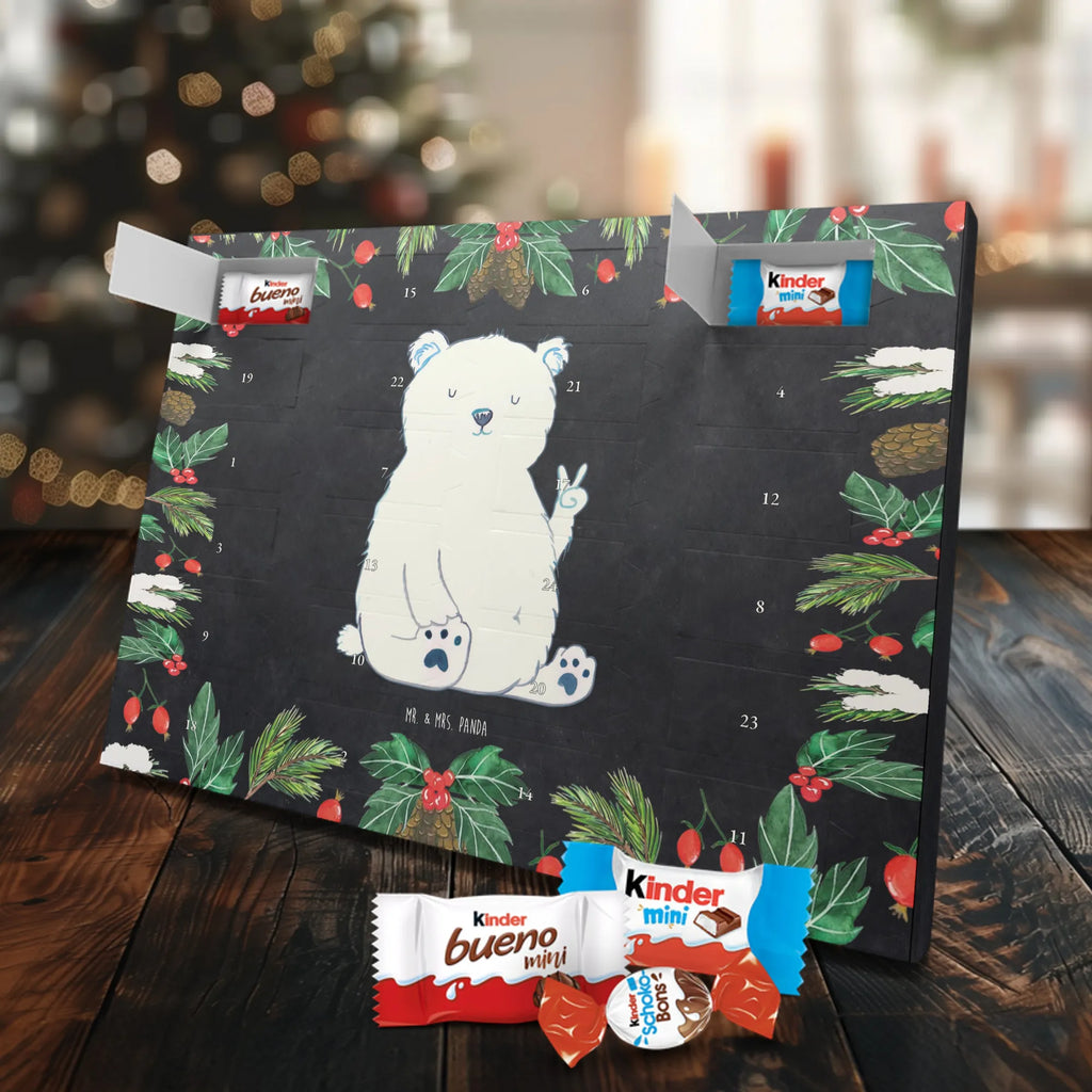 Chocolate advent calendar Icebear Lazy cuddly toy, teddy bear, North Pole, Polar bear, relaxing, office job, lazy, work, workplace