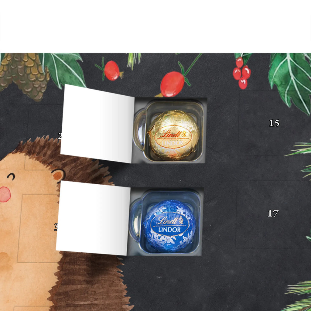 Chocolate advent calendar Hedgehog Flower gift ideas, gifts, small animals, good mood, cute, funny sayings, cute animal motives, hand drawn, special gifts, card, animal lover, hospital, illness, get well soon, recovery wishes, sick, visit