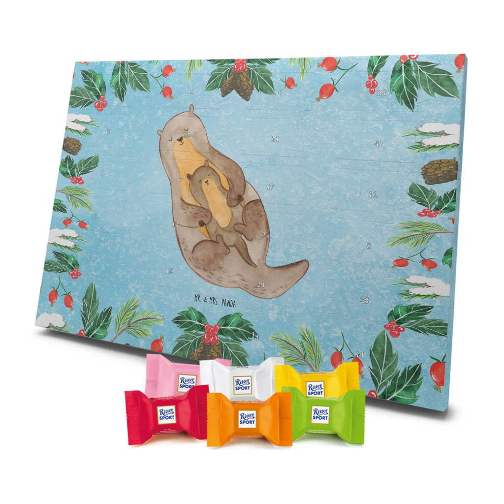 Chocolate advent calendar otter child mammal, predator, gifts for people in love, gift ideas for animal lovers, animal, aquatic animal, marten, otter gifts, water mammal, water, water animal, sea otter, animal lover, European otter, baby otter, Otter Sea Otter Lake Otter