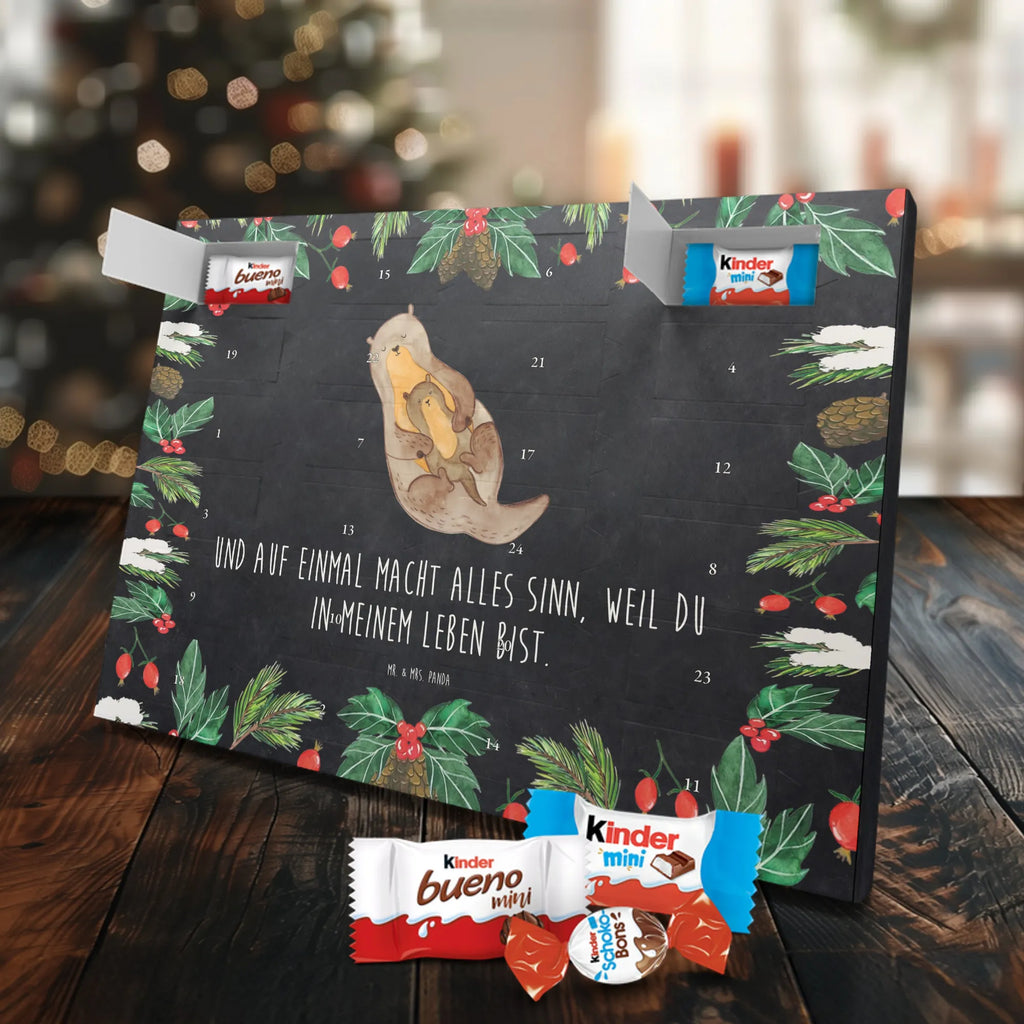 Chocolate advent calendar otter child mammal, predator, gifts for people in love, gift ideas for animal lovers, animal, aquatic animal, marten, otter gifts, water mammal, water, water animal, sea otter, animal lover, European otter, baby otter, Otter Sea Otter Lake Otter