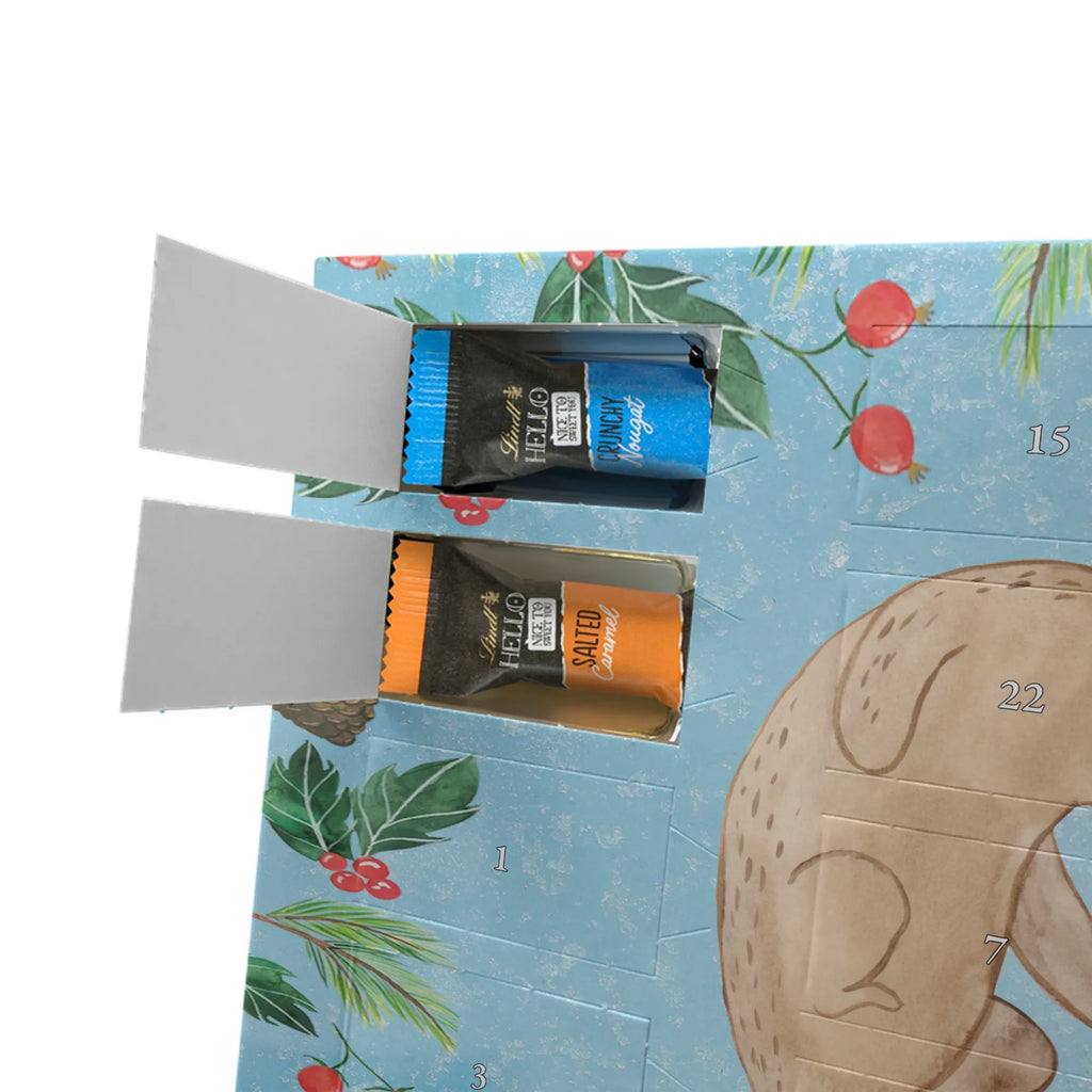 Chocolate advent calendar otter Heart mammal, predator, gifts for people in love, gift ideas for animal lovers, animal, aquatic animal, marten, otter gifts, water mammal, water, water animal, sea otter, animal lover, European otter, baby otter, heart, anniversary, love gift, life together, wedding day, proof of love, better half