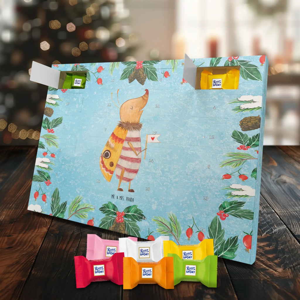Chocolate advent calendar Moth flag gift ideas, gifts, small animals, good mood, cute, funny sayings, cute animal motives, hand drawn, special gifts, card, animal lover, How much does the world cost, Beetle, Saying funny, Kitchen decoration, Moth