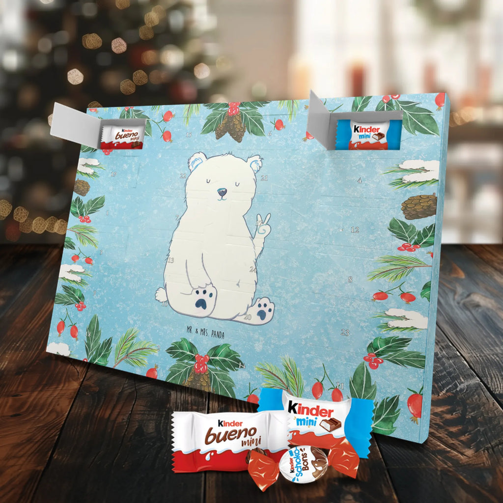 Chocolate advent calendar Icebear Lazy cuddly toy, teddy bear, North Pole, Polar bear, relaxing, office job, lazy, work, workplace
