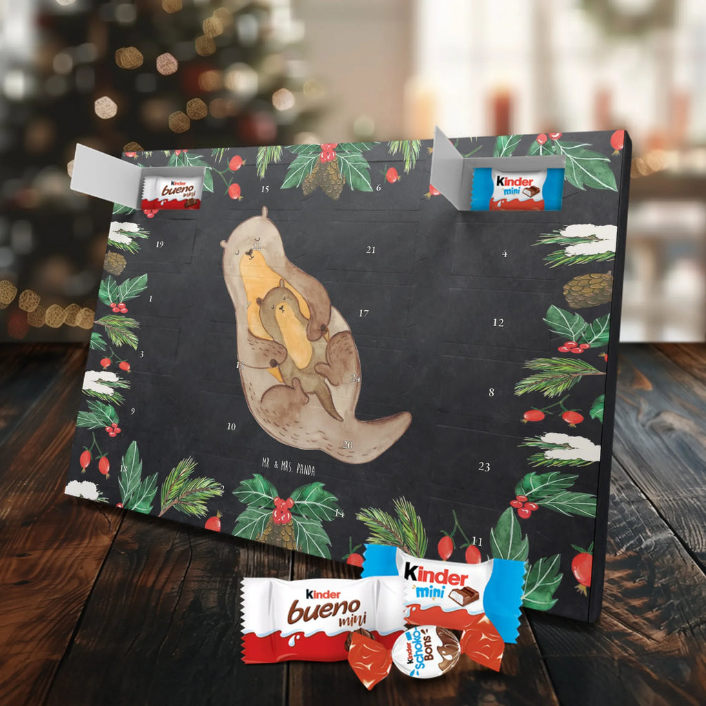 Chocolate advent calendar otter child mammal, predator, gifts for people in love, gift ideas for animal lovers, animal, aquatic animal, marten, otter gifts, water mammal, water, water animal, sea otter, animal lover, European otter, baby otter, Otter Sea Otter Lake Otter