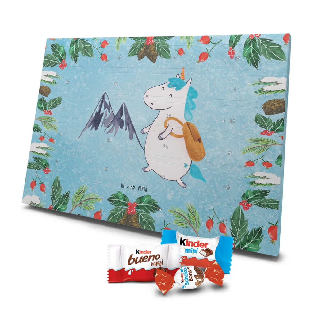Chocolate advent calendar unicorn climber adventurer, travel, mountaineer, vacation, world traveler, adventure, mountains, world trip, explorer