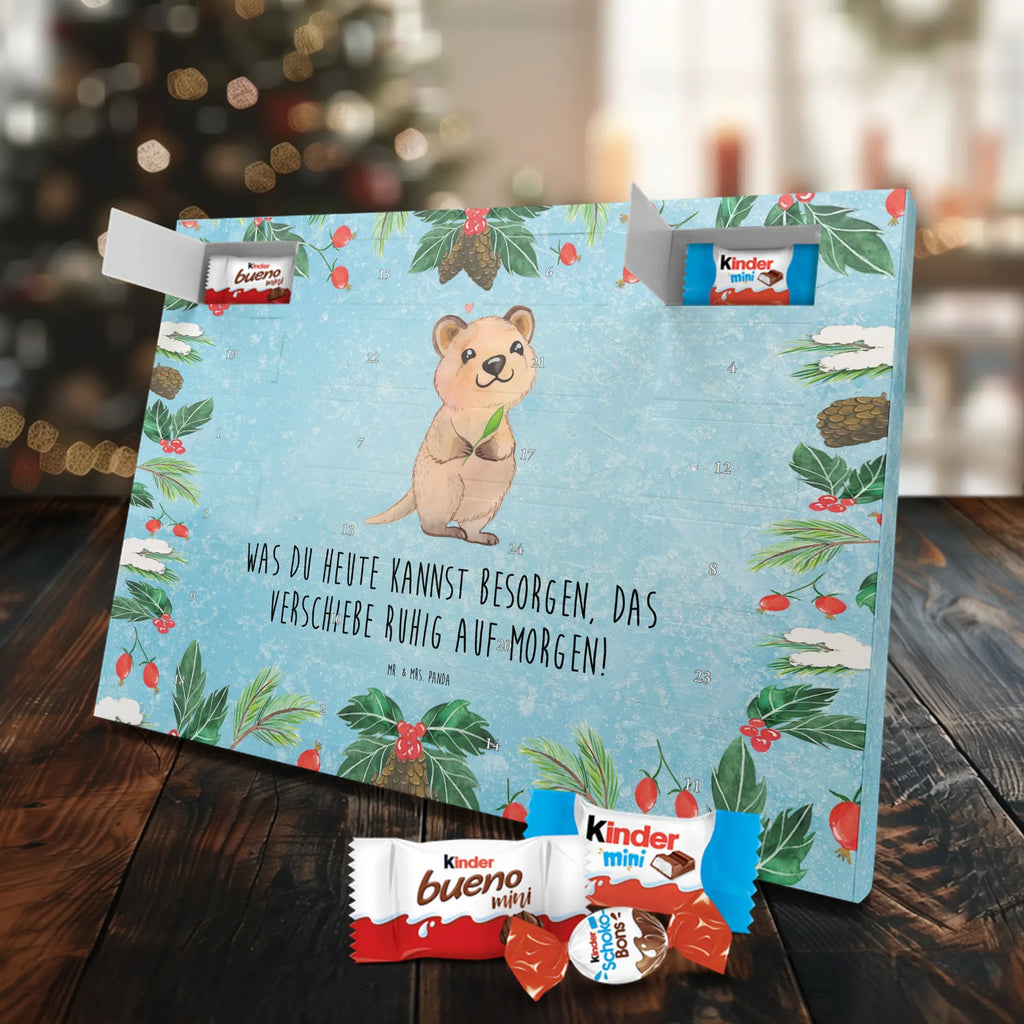 Chocolate advent calendar Quokka Happy gift ideas, gifts, small animals, good mood, cute, funny sayings, cute animal motives, hand drawn, special gifts, card, animal lover