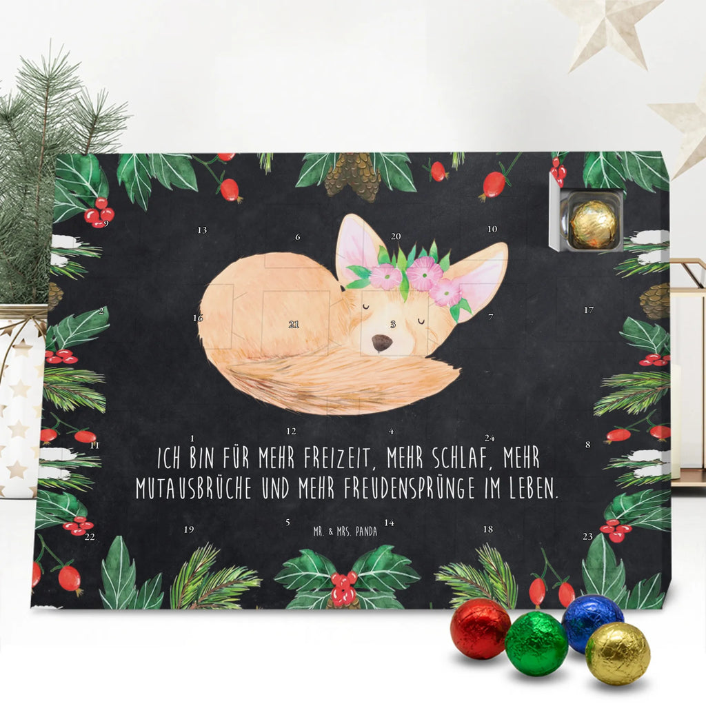 Chocolate advent calendar desert fox Flower Africa, flowers, wreath of flowers, desert, desert fox