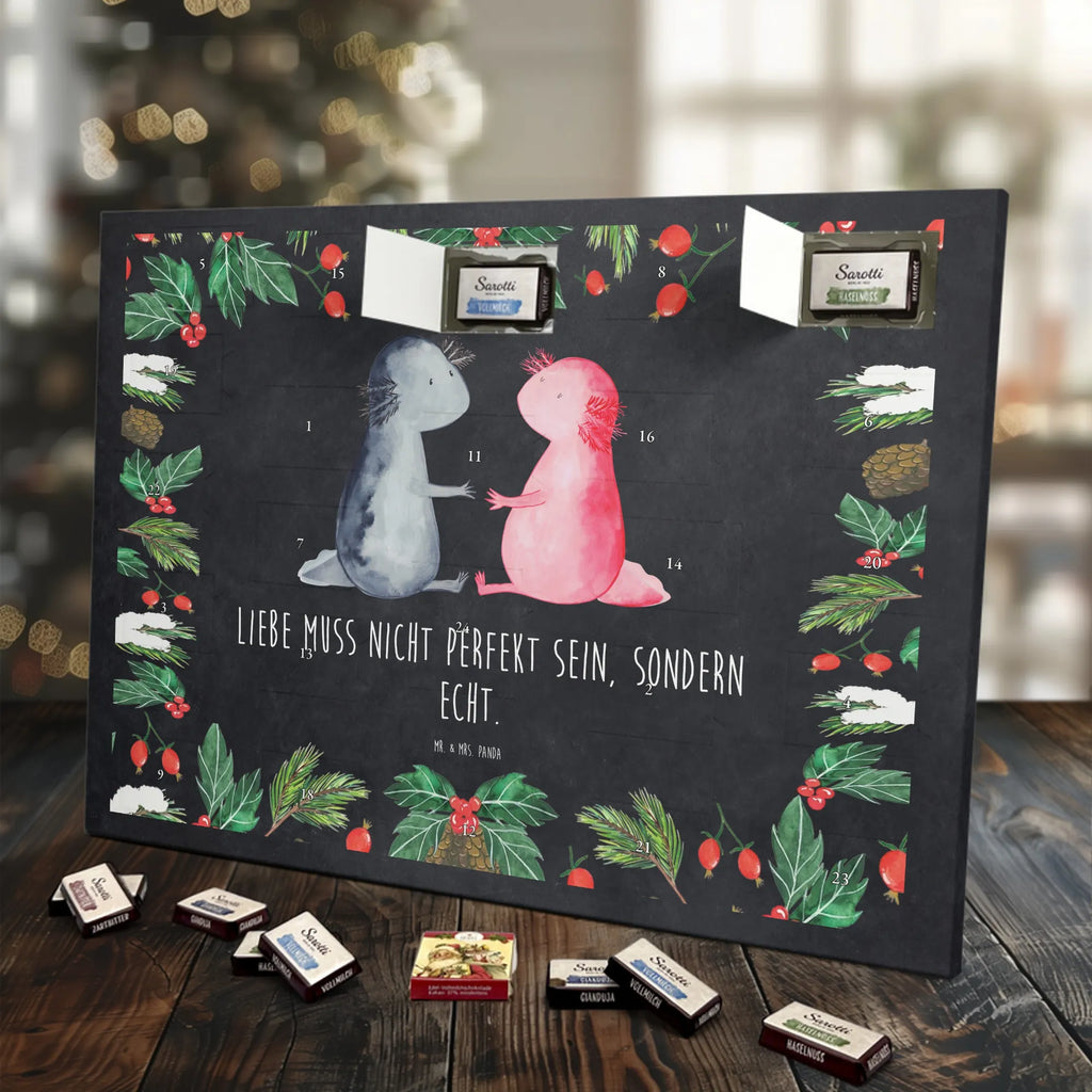 Chocolate advent calendar axolotl Love Mexican walking fish, Axelotl, marine animals, salamander, fiancé, amphibian, friend, husband, valentine's day, proof of love, anniversary, great love, tail