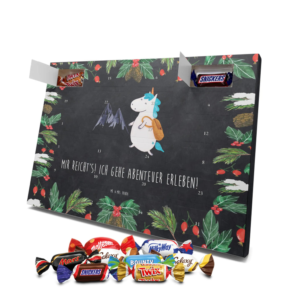 Chocolate advent calendar unicorn climber adventurer, travel, mountaineer, vacation, world traveler, adventure, mountains, world trip, explorer