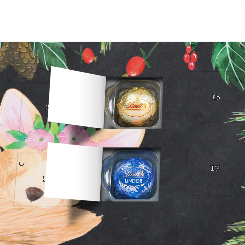 Chocolate advent calendar desert fox Flower Africa, flowers, wreath of flowers, desert, desert fox