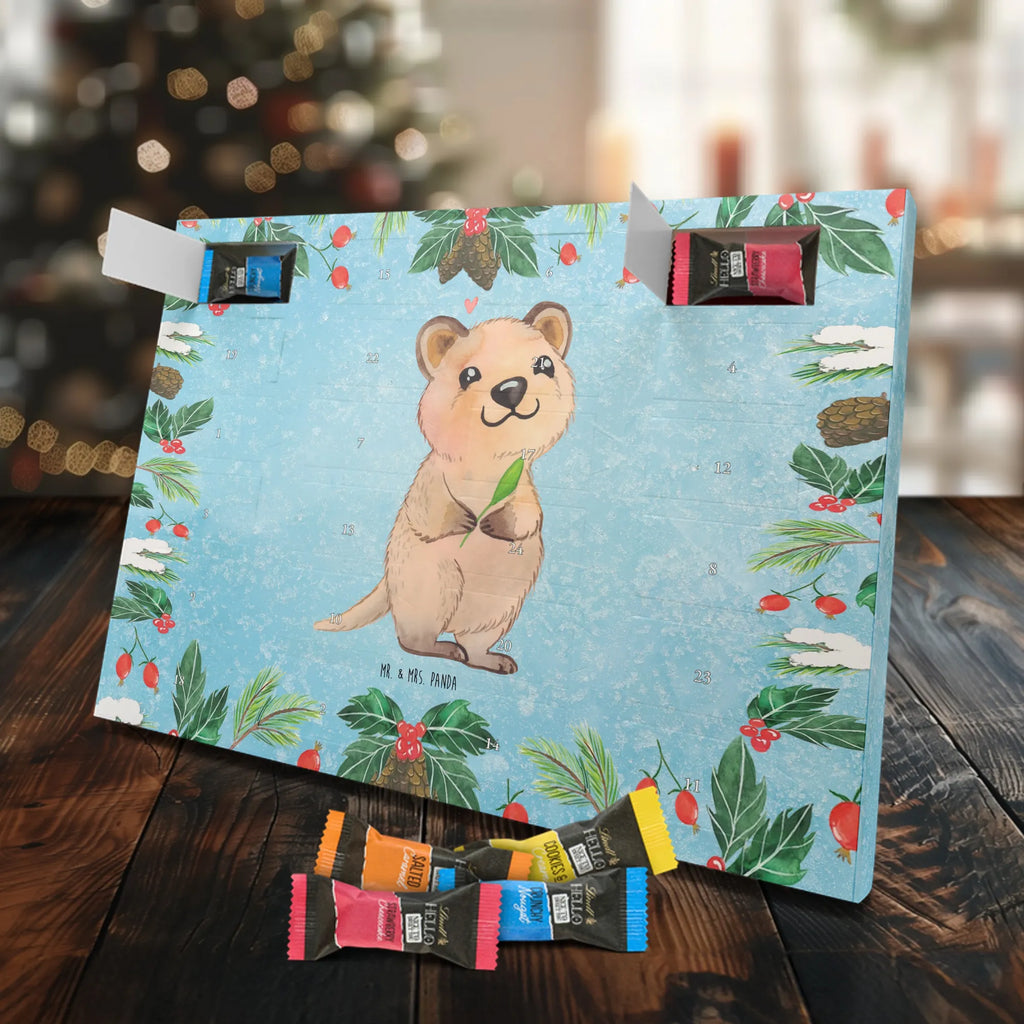 Chocolate advent calendar Quokka Happy gift ideas, gifts, small animals, good mood, cute, funny sayings, cute animal motives, hand drawn, special gifts, card, animal lover