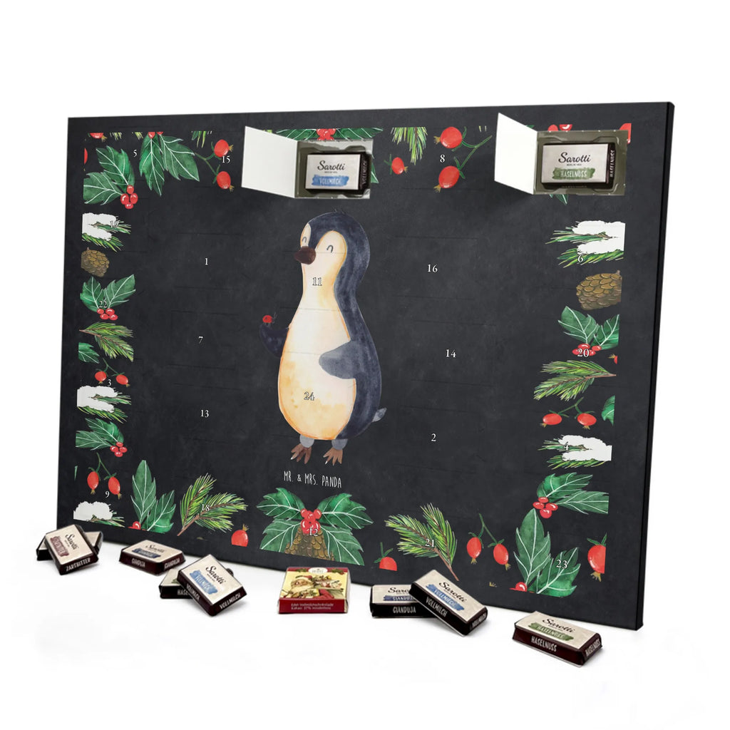 Chocolate advent calendar Penguin ladybug North Pole, Penguins, wonder, joy of life, penguins, ladybird, joy