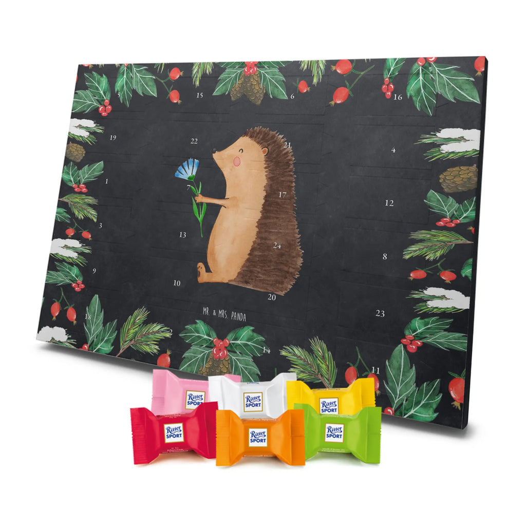 Chocolate advent calendar Hedgehog Flower gift ideas, gifts, small animals, good mood, cute, funny sayings, cute animal motives, hand drawn, special gifts, card, animal lover, hospital, illness, get well soon, recovery wishes, sick, visit