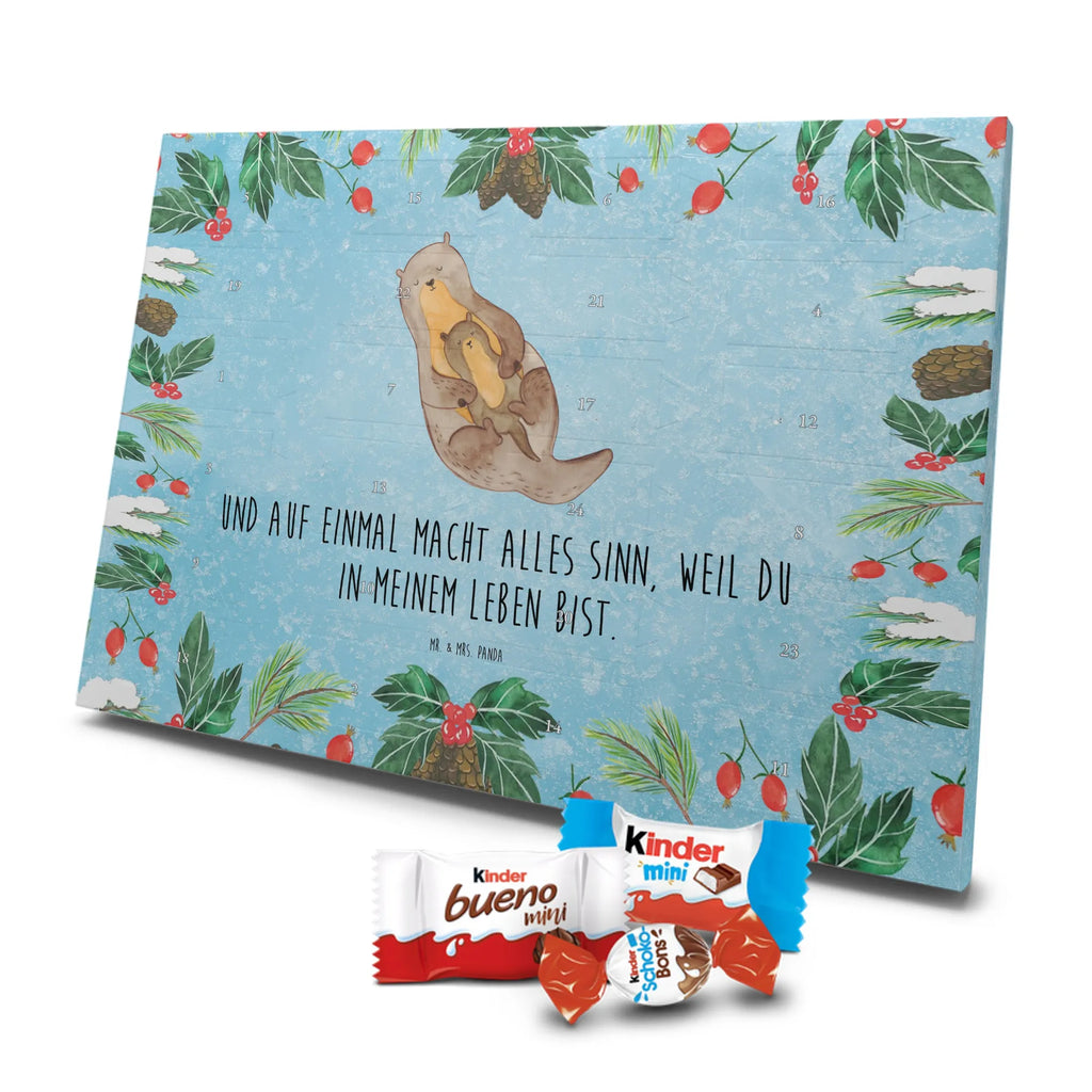 Chocolate advent calendar otter child mammal, predator, gifts for people in love, gift ideas for animal lovers, animal, aquatic animal, marten, otter gifts, water mammal, water, water animal, sea otter, animal lover, European otter, baby otter, Otter Sea Otter Lake Otter