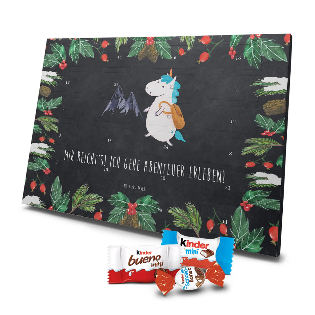 Chocolate advent calendar unicorn climber adventurer, travel, mountaineer, vacation, world traveler, adventure, mountains, world trip, explorer