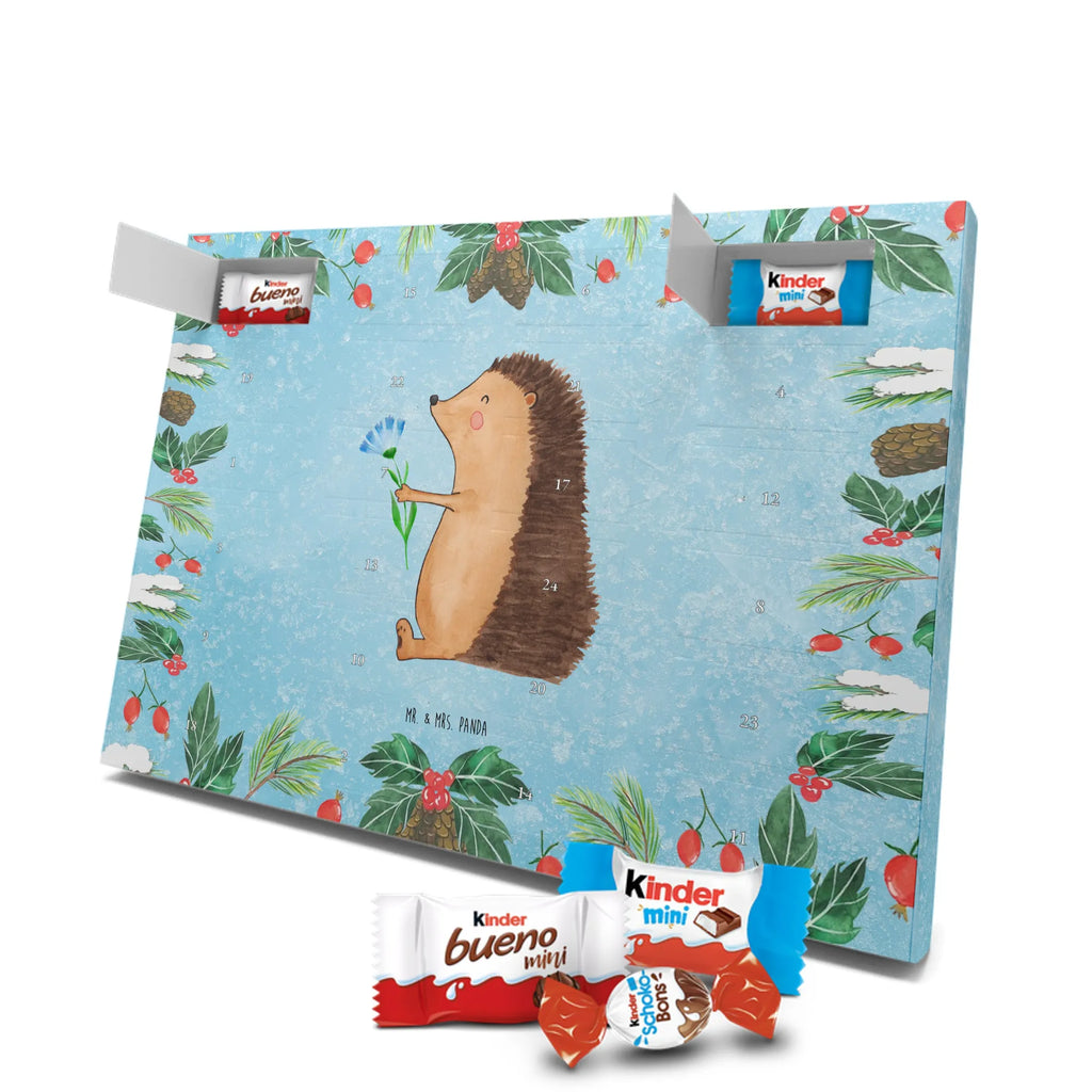Chocolate advent calendar Hedgehog Flower gift ideas, gifts, small animals, good mood, cute, funny sayings, cute animal motives, hand drawn, special gifts, card, animal lover, hospital, illness, get well soon, recovery wishes, sick, visit