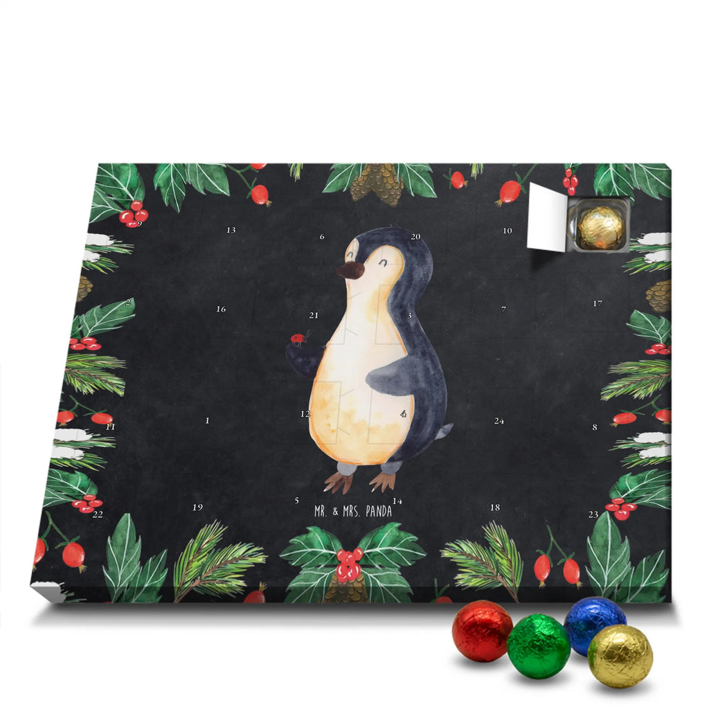 Chocolate advent calendar Penguin ladybug North Pole, Penguins, wonder, joy of life, penguins, ladybird, joy