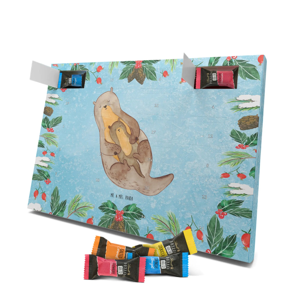 Chocolate advent calendar otter child mammal, predator, gifts for people in love, gift ideas for animal lovers, animal, aquatic animal, marten, otter gifts, water mammal, water, water animal, sea otter, animal lover, European otter, baby otter, Otter Sea Otter Lake Otter
