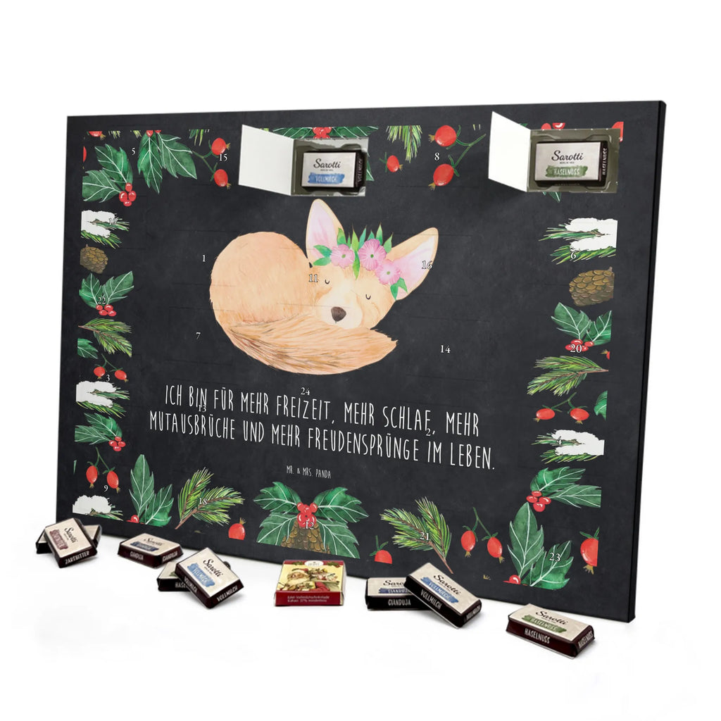 Chocolate advent calendar desert fox Flower Africa, flowers, wreath of flowers, desert, desert fox