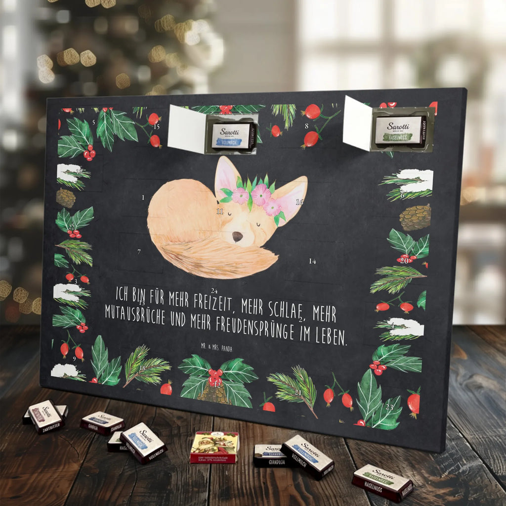 Chocolate advent calendar desert fox Flower Africa, flowers, wreath of flowers, desert, desert fox