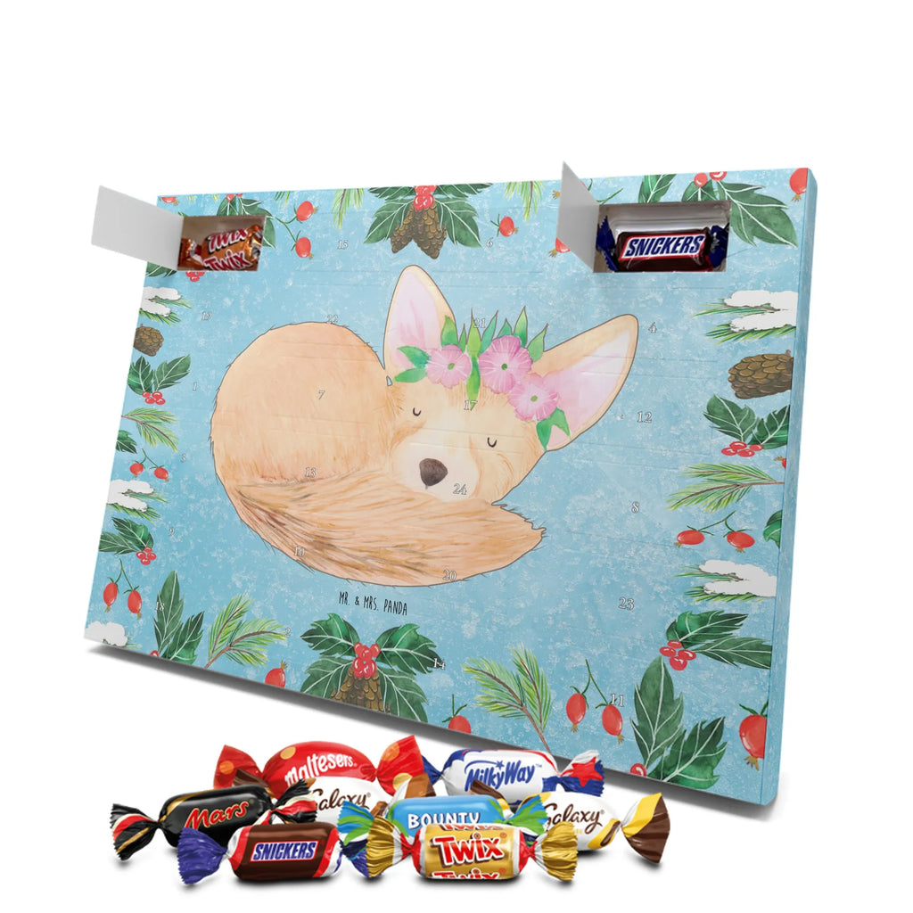 Chocolate advent calendar desert fox Flower Africa, flowers, wreath of flowers, desert, desert fox