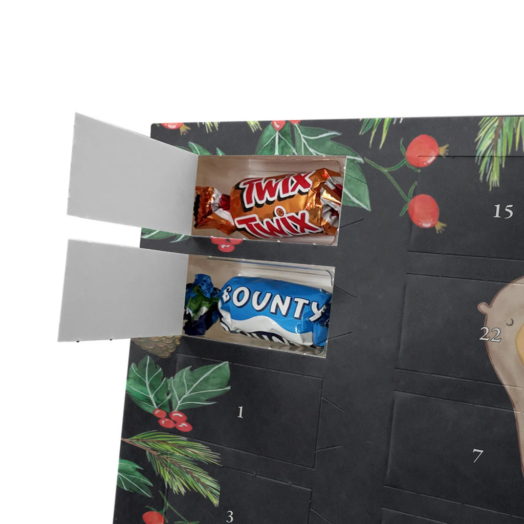 Chocolate advent calendar otter child mammal, predator, gifts for people in love, gift ideas for animal lovers, animal, aquatic animal, marten, otter gifts, water mammal, water, water animal, sea otter, animal lover, European otter, baby otter, Otter Sea Otter Lake Otter