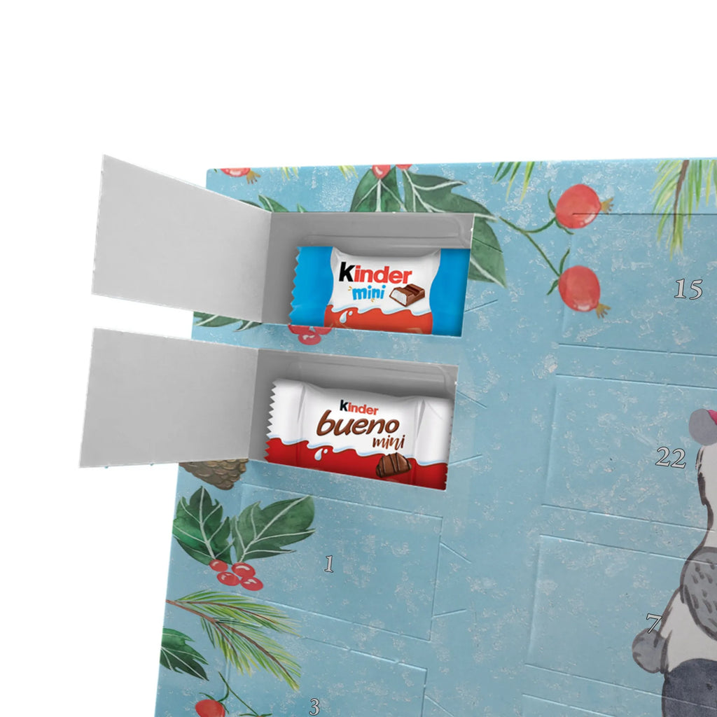 Chocolate advent calendar panda best sister in the world gift, birthday, gift idea, birthday present, giving, thank you, for, make you happy, gift tip, Gift, Best, Daughter, Siblings, Trifle, Sisters, Children