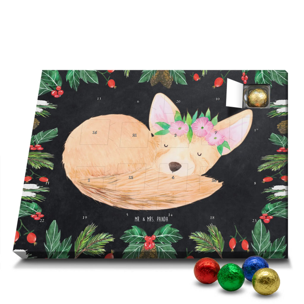 Chocolate advent calendar desert fox Flower Africa, flowers, wreath of flowers, desert, desert fox