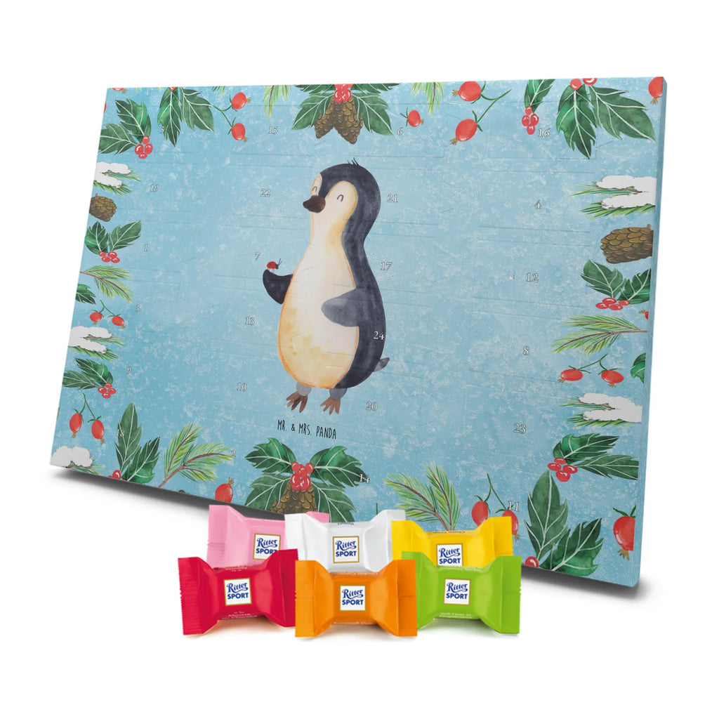 Chocolate advent calendar Penguin ladybug North Pole, Penguins, wonder, joy of life, penguins, ladybird, joy
